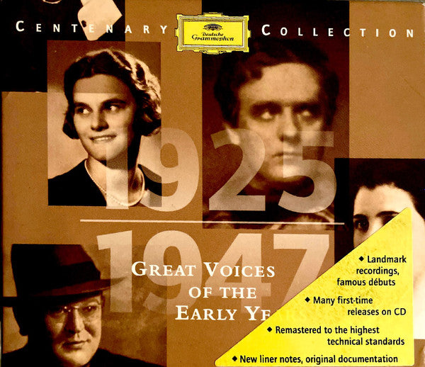 Great Voices Of The Early Years 5-Disc Set