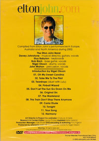 Elton John: Elton In 2002: The Official DVD Promo