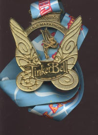 Disney Half Marathon Medal: TinkerBell 2014 - NeverDieMedia