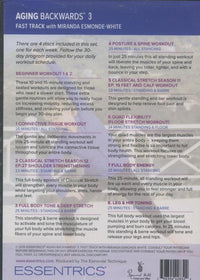 Aging Backwards 3: Fast Track: 8 Workouts 4-Disc Set