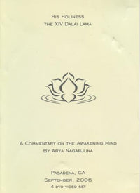 A Commentary On The Awakening Mind: Teachings By His Holiness The XIV Dalai Lama 4-Disc Set - NeverDieMedia