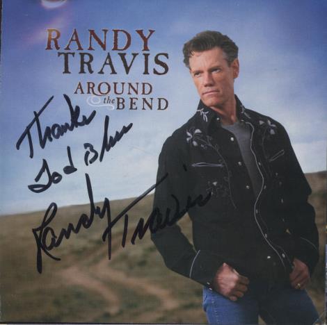 Randy Travis: Around The Bend Signed