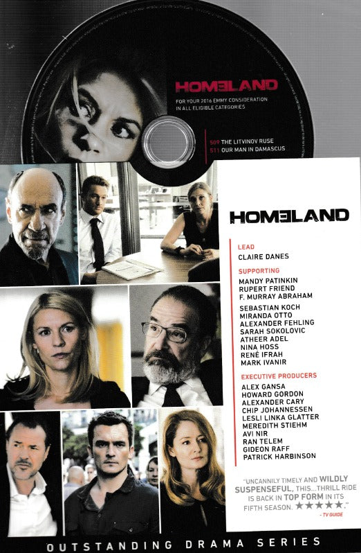 Homeland: Season 5 FYC 2 Episodes