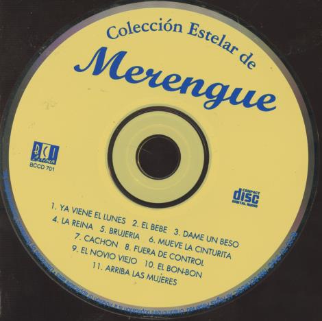 Coleccion Estelar De Merengue w/ No Artwork