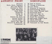 Agnostic Front / Discipline: Working Class Heroes