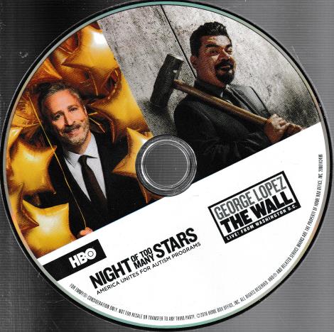 Night Of Too Many Stars / George Lopez: The Wall, Live From Washington D.C. FYC w/ No Artwork - NeverDieMedia