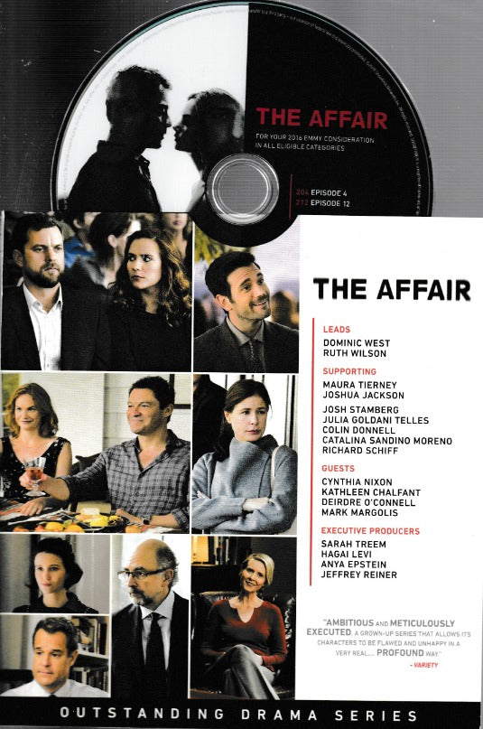 The Affair: Season 2 FYC 2 Episodes - NeverDieMedia
