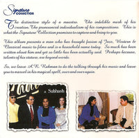 A.R. Rahman: Signature Collection