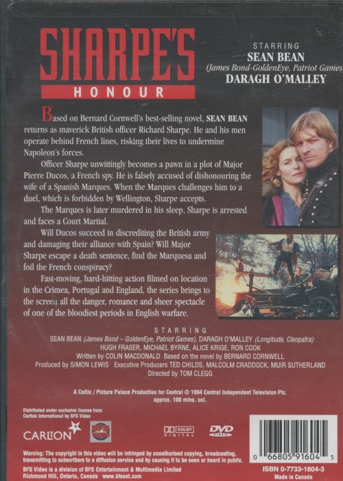 Sharpe's Honour – NeverDieMedia