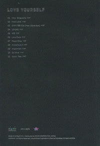 BTS: Love Yourself: Tear w/ Booklet & Photocard
