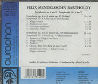 Felix Mendelssohn Bartholdy: Symphonies No. 4 And 5
