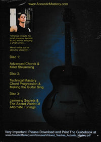 The Acoustic Mastery Course With Virtuwul 3-Disc Set