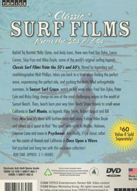 Classic Surf Films From The 50s & 60s 4-Disc Set