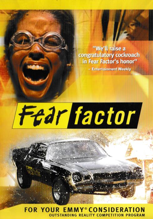 Fear Factor FYC 1 Episode w/ 2 Rubber Cockroaches
