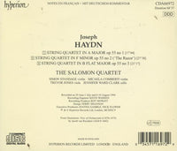 Haydn: String Quartets Op 55
