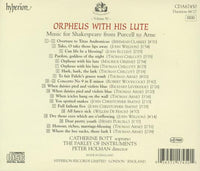 Orpheus With His Lute: Music For Shakespeare From Purcell To Arne