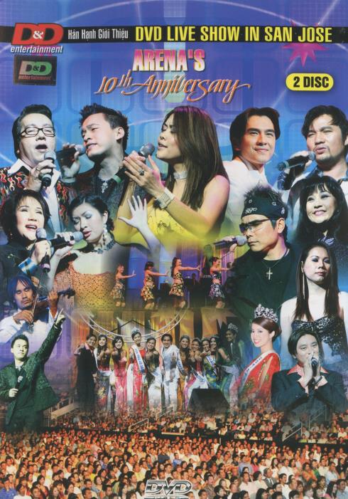 Arena's 10th Anniversary: Live Show In San Jose Signed 2-Disc Set