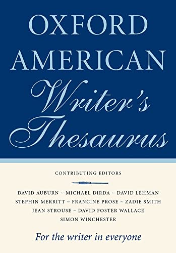 Oxford American Writer's Thesaurus