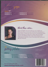 Gentle Groovy Yoga / Gentle Groovy Pilates 2-Disc Set