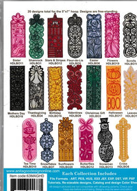 Anita Goodesign Mini Collection: Lace Bookmarks