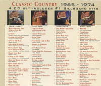 Classic Country: 1965-1974 4-Disc Set w/ Water Damaged Artwork