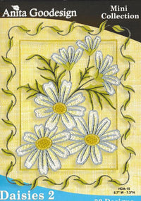 Anita Goodesign Mini Collection: Daisies 2 - NeverDieMedia