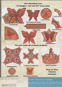 Anita Goodesign: Mini Collection: Butterfly Lace