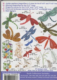 Anita Goodesign: Full Collection: Dragonflies 2