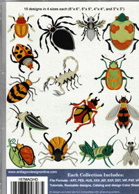 Anita Goodesign Embroidered Additions: Bugs