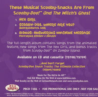 Scooby-Doo And The Witch's Ghost CD Sampler