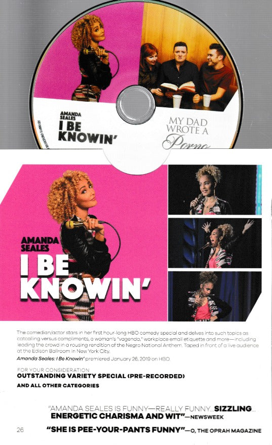 Amanda Seales I Be Knowin' / My Dad Wrote A Porno FYC