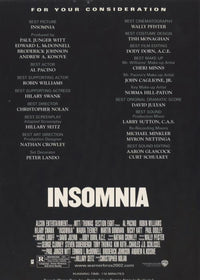 Insomnia FYC