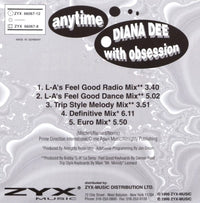 Diana Dee With Obsession: Anytime