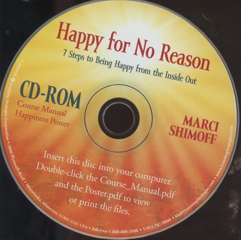 Happy For No Reason: Course Manual & Happiness Poster