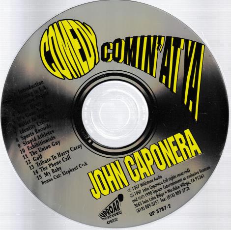John Caponera: Comedy Comin' At Ya w/ No Artwork