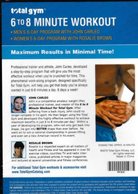 Total Gym: 6 To 8 Minute Workout
