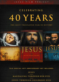 Jesus Film Project: Celebrating 40 Years 3-Disc Set - NeverDieMedia