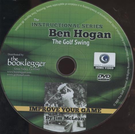 Ben Hogan: The Golf Swing w/ No Artwork