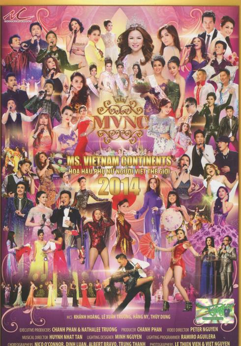 Ms. Vietnam Continents 2014 2-Disc Set