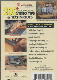 200+ Woodworking Video Tips & Techniques