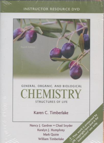 Chemistry: Structures Of Life: Instructor Resource 4th