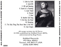 Al Perry And The Cattle: Losin' Hand