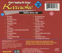 MegaStar Chart-Topping Hit Songs: Karaoke Sing-Along Volume 48 CD+G