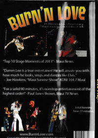 Burn'n Love: A Musical Journey Starring Darren Lee Autographed