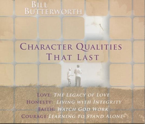 Character Qualities That Last 4-Disc Set