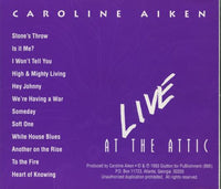 Caroline Aiken: Live At The Attic