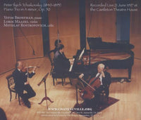 Bronfman, Maazel, Rostropovich: Tchaikovsky: Piano Trio Op. 50