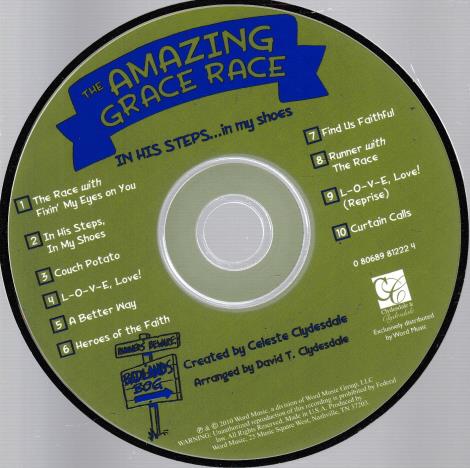 The Amazing Grace Race: In His Steps... In My Shoes w/ No Artwork