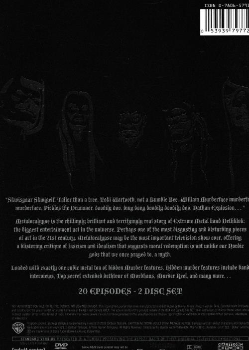 Metalocalypse: Season One 2-Disc Set – NeverDieMedia