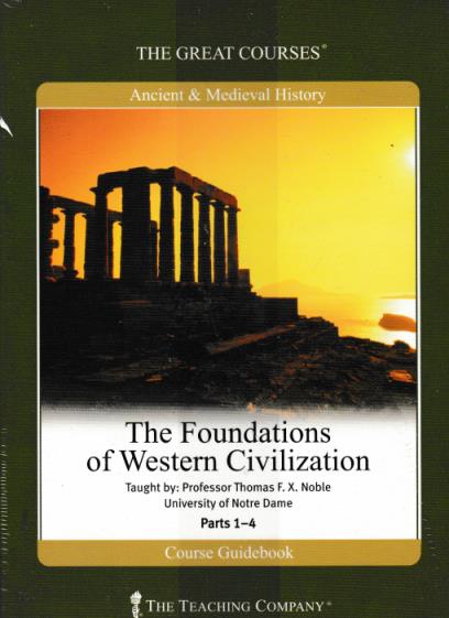 Western Civilization Course The Great Courses: The Foundations Of Western Civilization w/ Guideboo ...